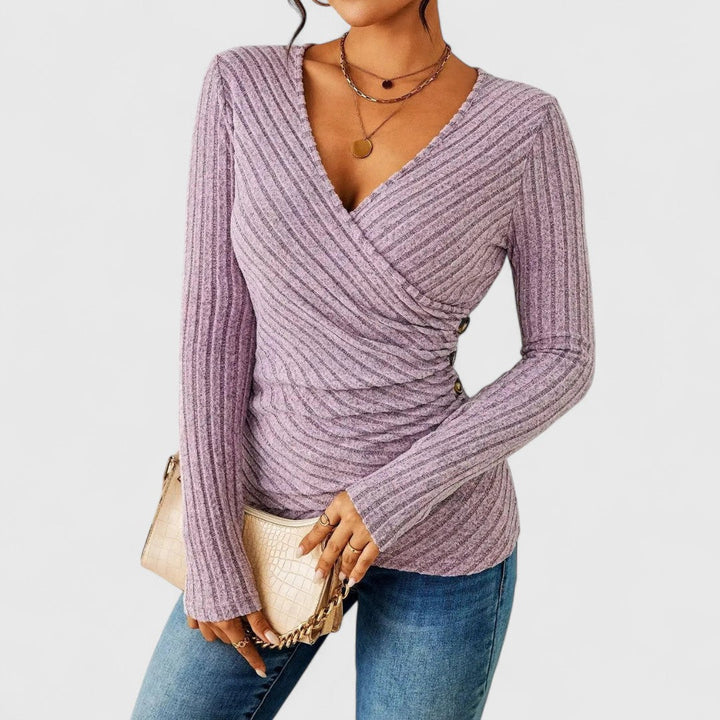 Seren - Tummy Tucking Long Sleeve Top