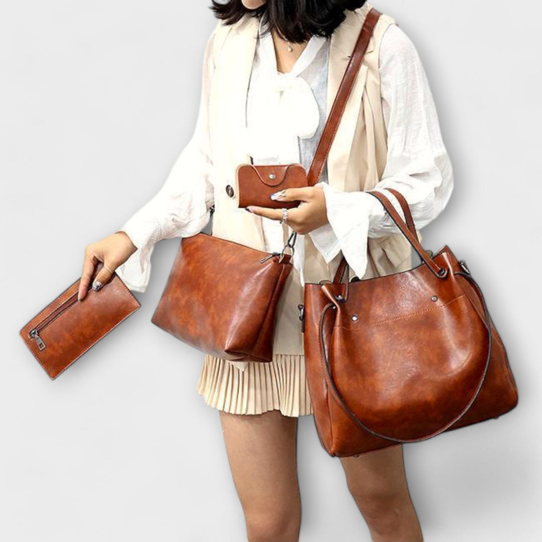 Opaline - 4-Piece Vintage Bag Set