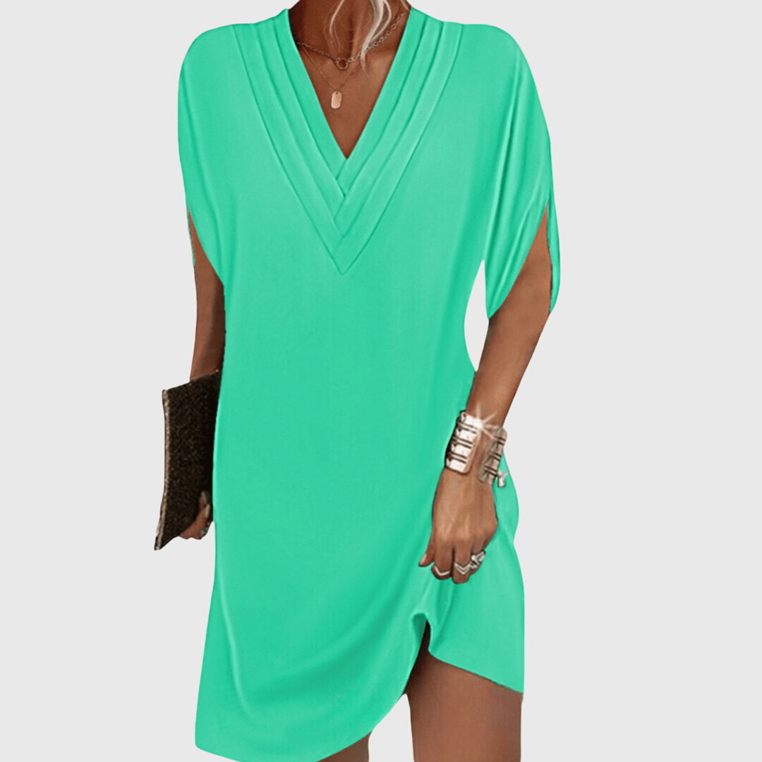 Olivia - Elegant Tummy-Hiding Dress