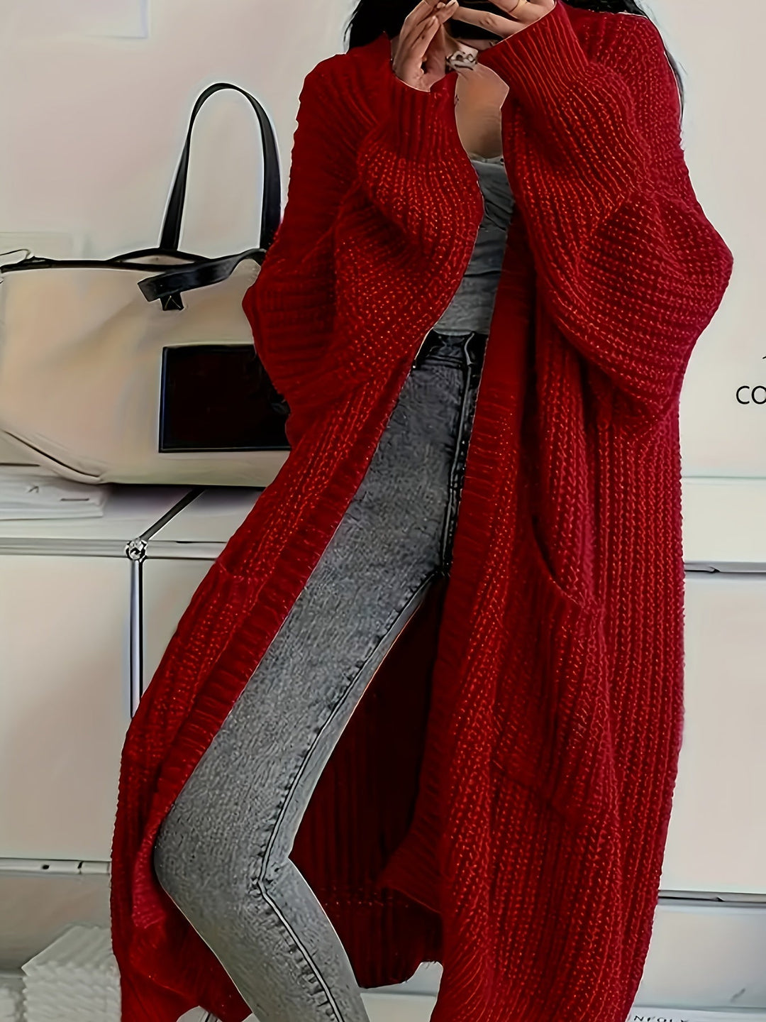 Ava - Cozy Confidence Longline Cardigan