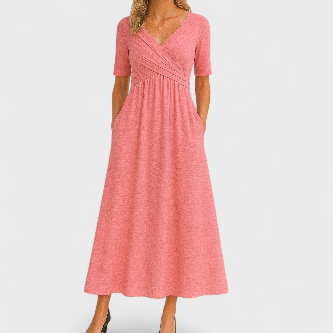 Olivia - Elegant Midi Dress