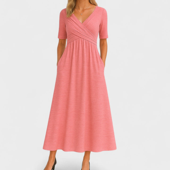 Olivia - Elegant Midi Dress
