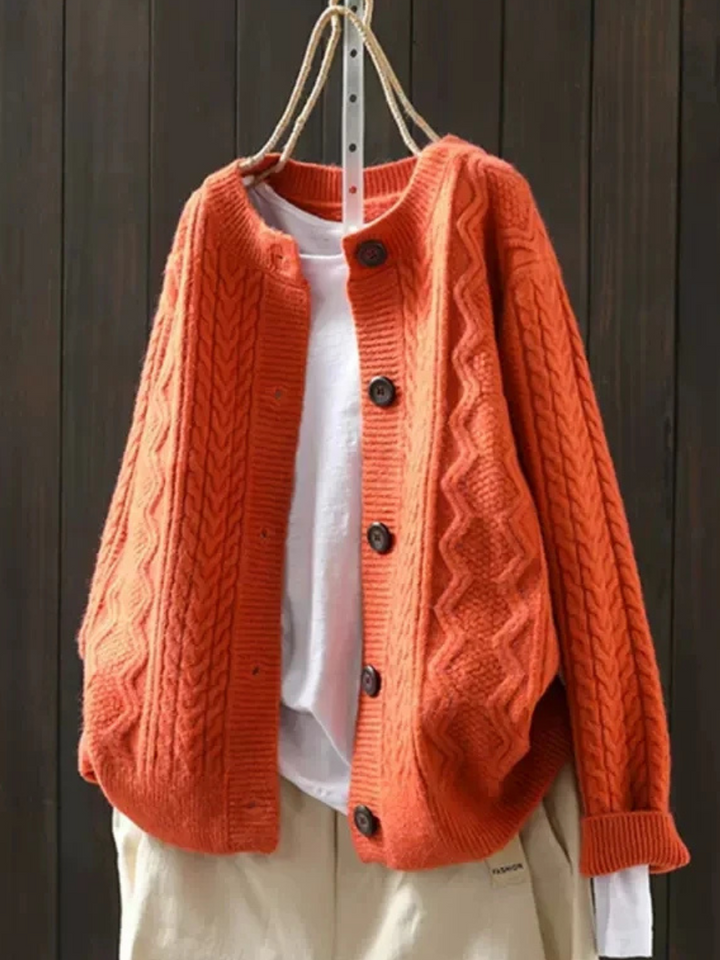 Collins - Cable Cardigan