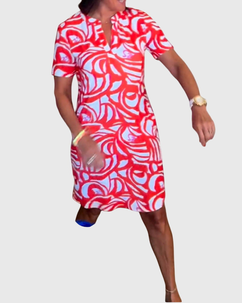 Olivia - Flattering Avenue Walk Dress