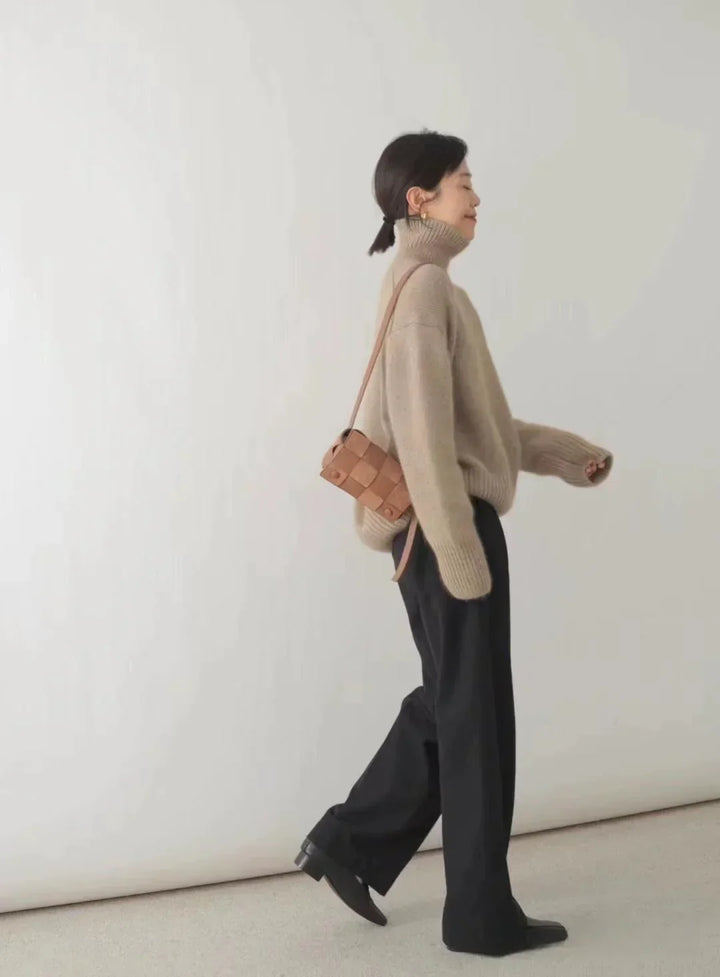 Violette - Cashmere Turtleneck Sweater