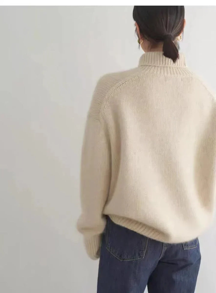 Violette - Cashmere Turtleneck Sweater