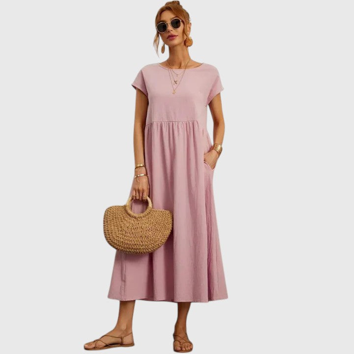 Olivia - Comfortable Midi Dress
