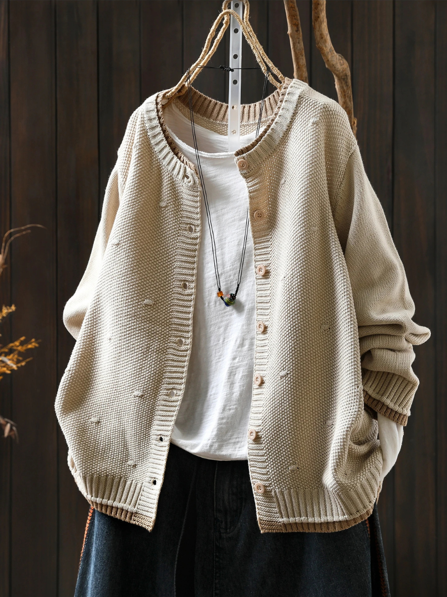 Laken - Textured Cardigan