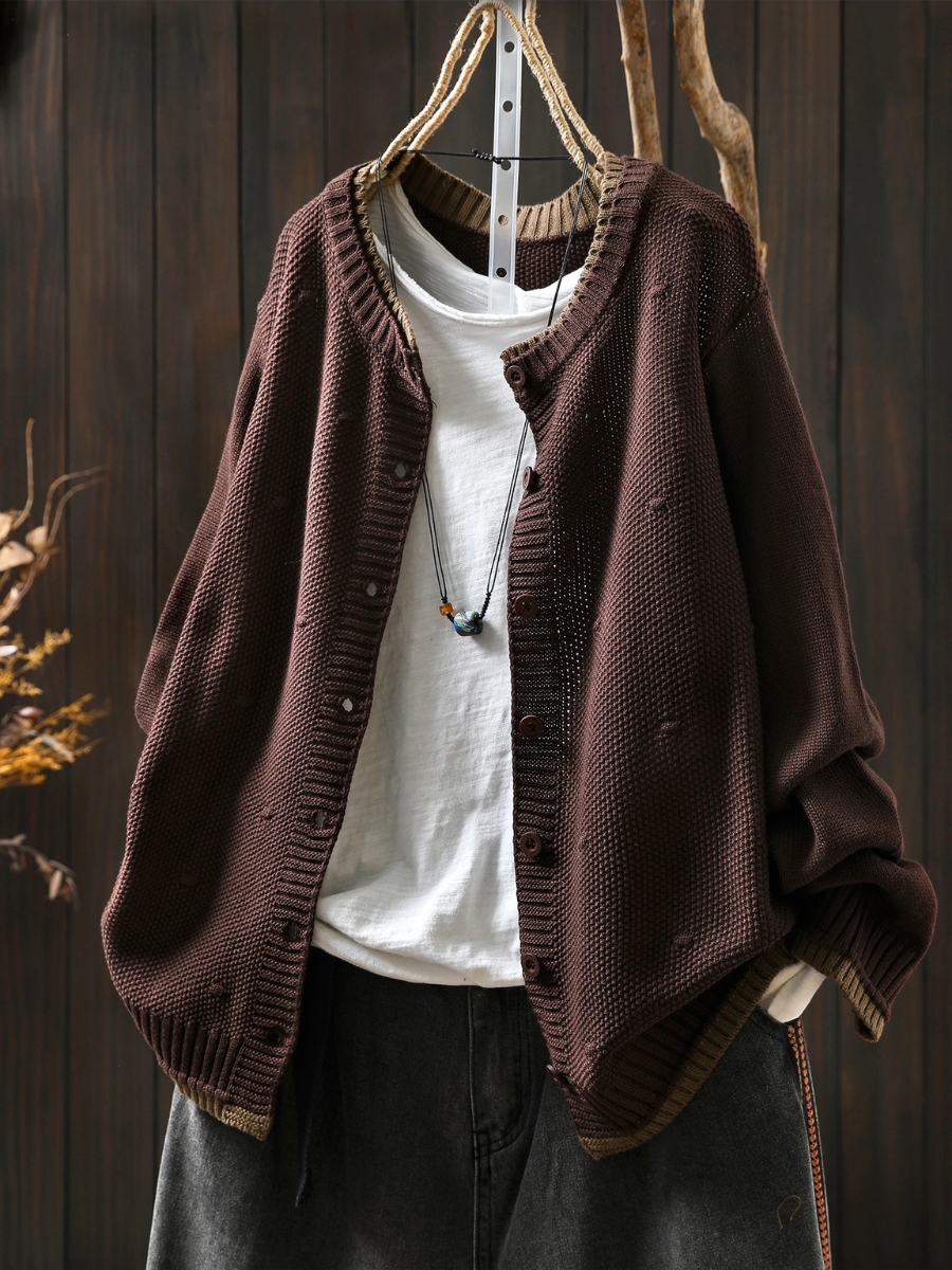 Laken - Textured Cardigan