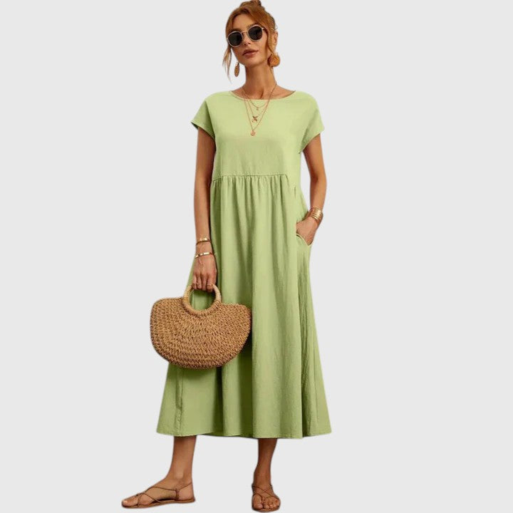 Olivia - Comfortable Midi Dress