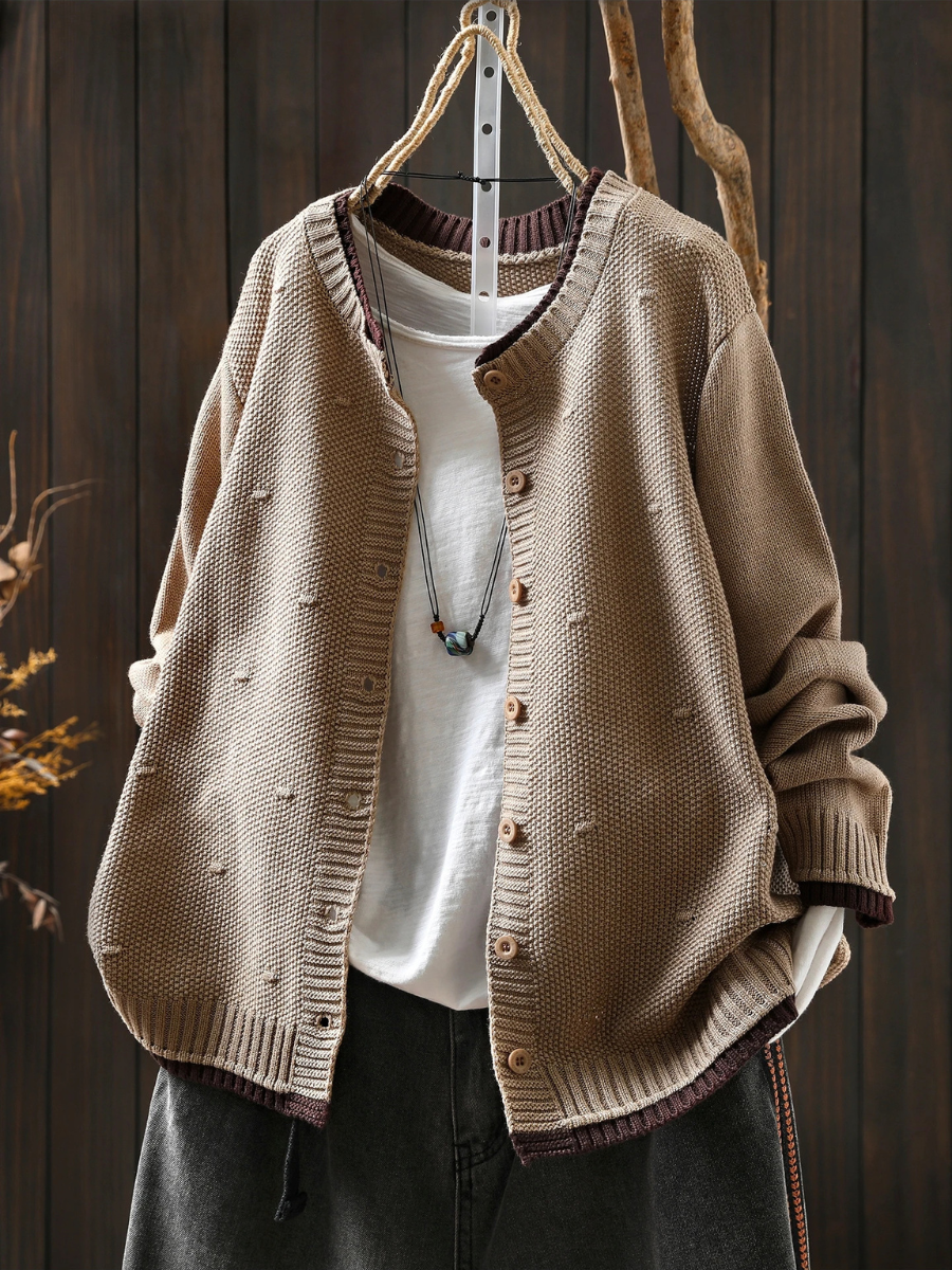 Laken - Textured Cardigan