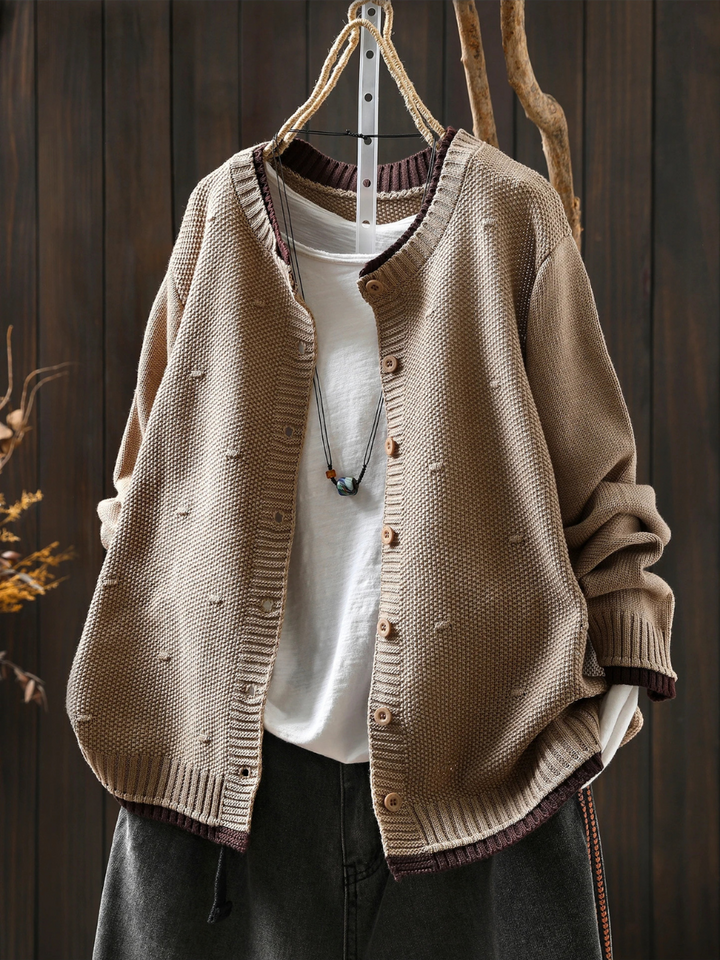 Laken - Textured Cardigan