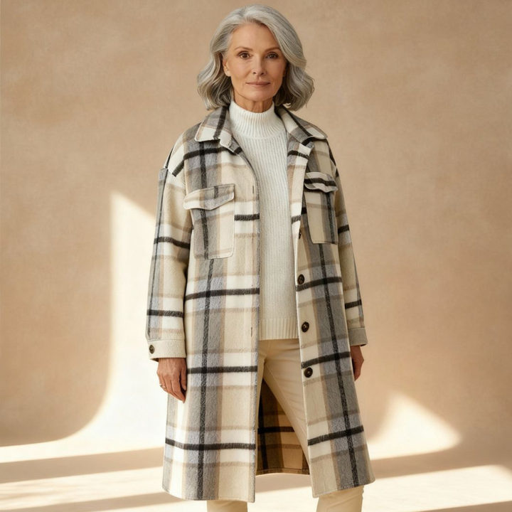 Ophelia - Everyday Checked Coat