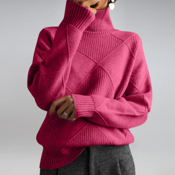 Dominique - Luxe Turtleneck Sweater