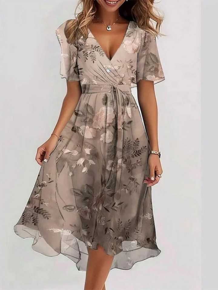 Olivia - Summer Dress With Belly Cover