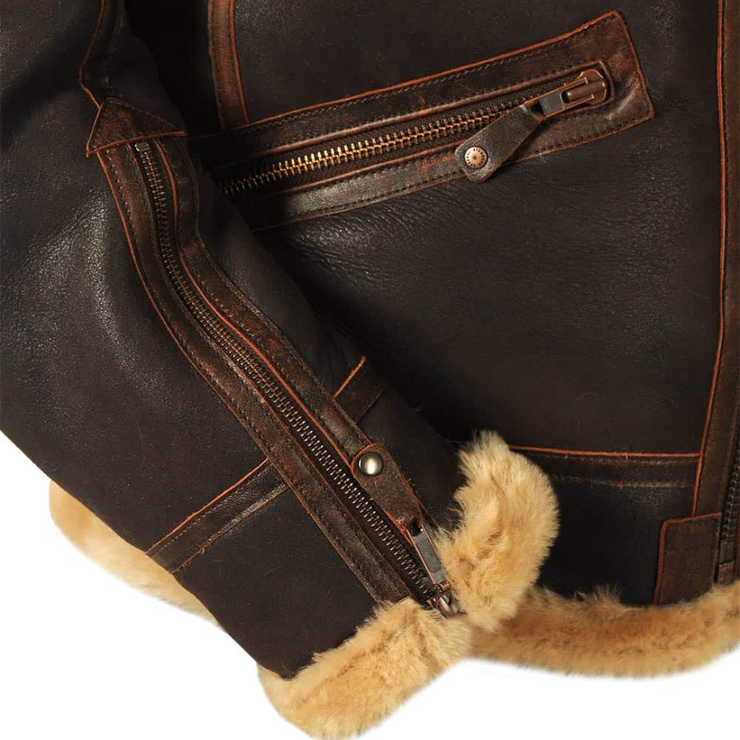 Lucas - Elegant pilot jacket for men