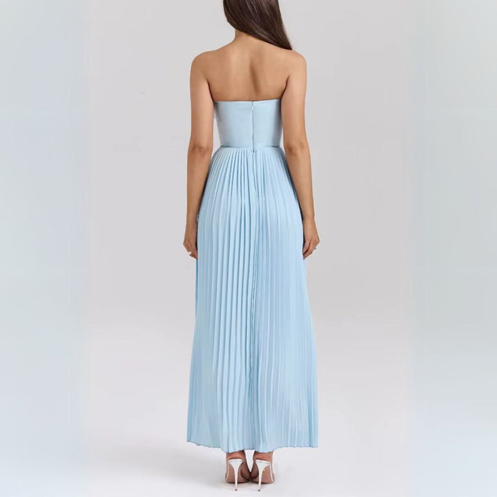 Kalinda - Elegant Pleated Dress