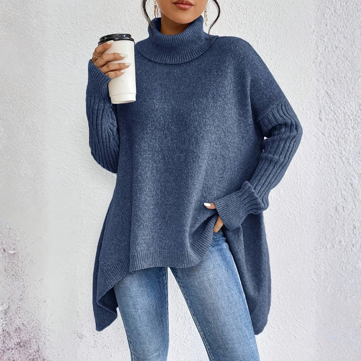 Priscilla - Oversized Turtleneck Sweater