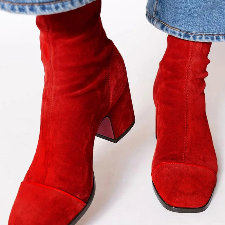 Verity - Bold Colorful Ankle Boots