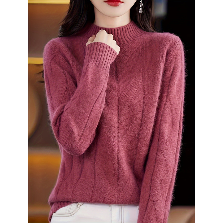 Thalia - Cozy Retro Knit Sweater