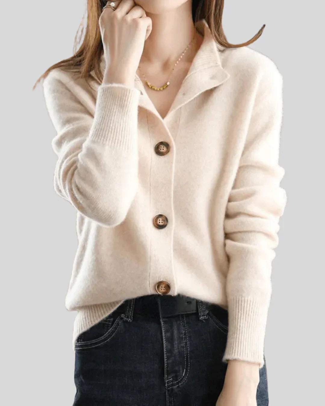 Leona - Retro-Style Cardigan