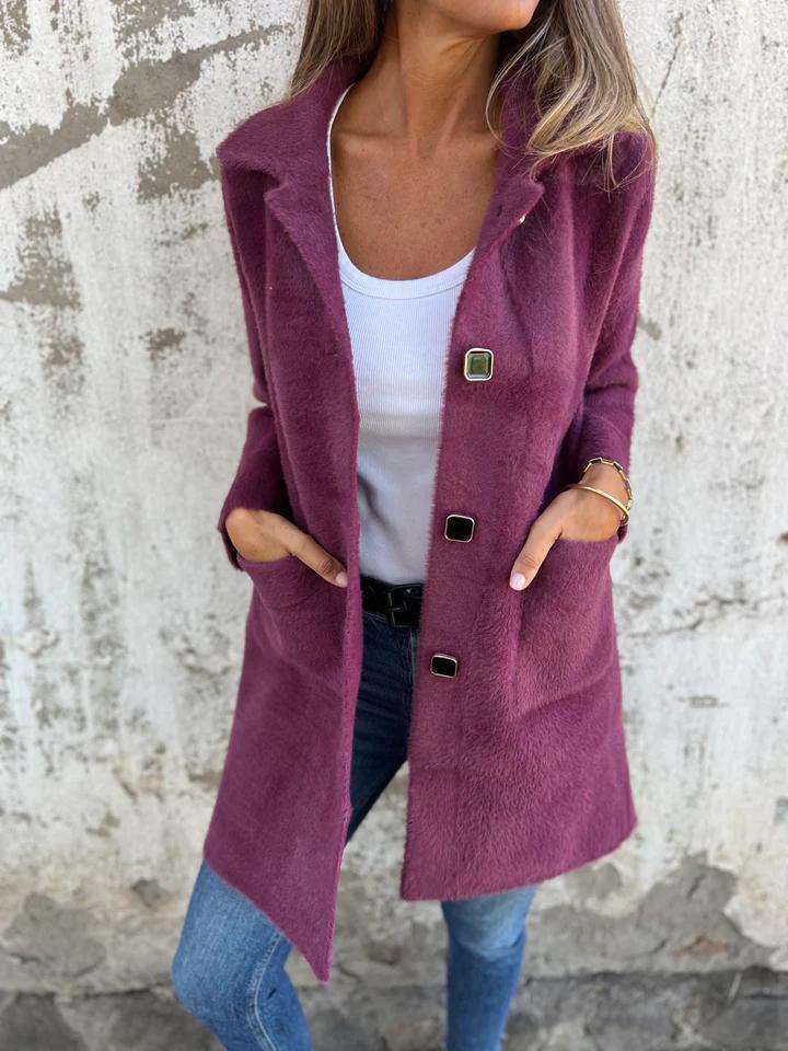 Ivy - Casual Coat with Buttons