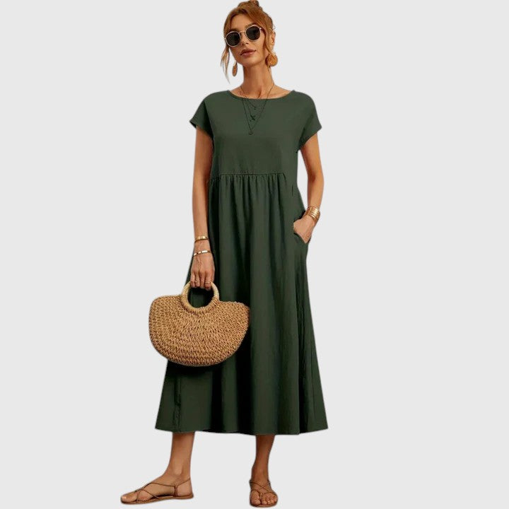 Olivia - Comfortable Midi Dress