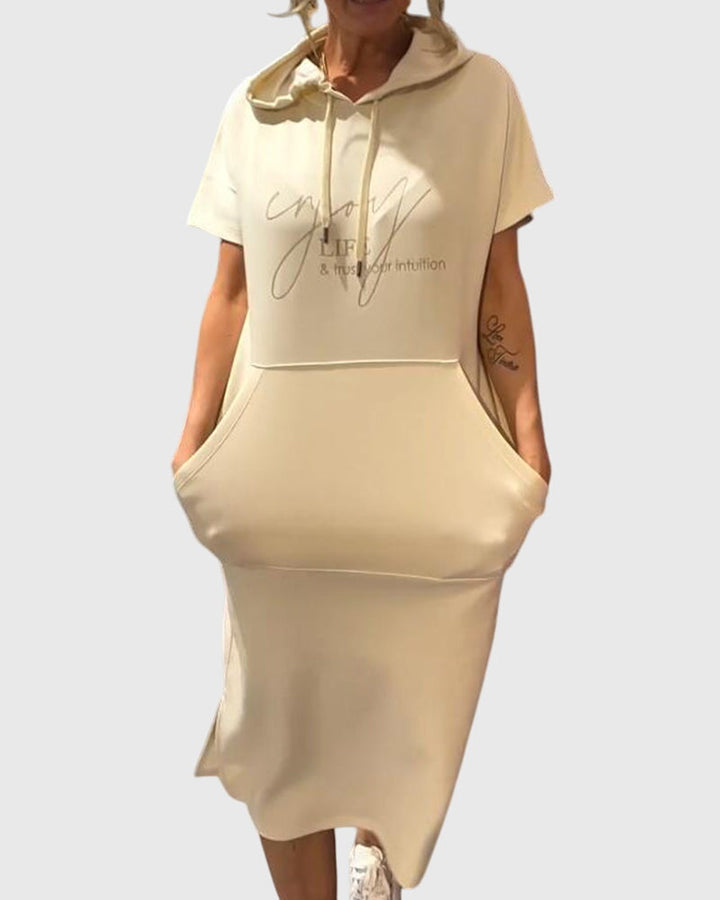 Olivia - Casual Hoodie Dress