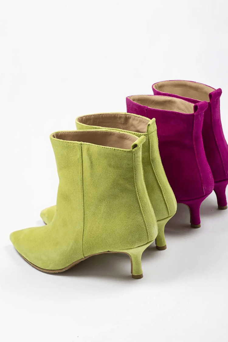 Irina - Elegant Suede Ankle Boots