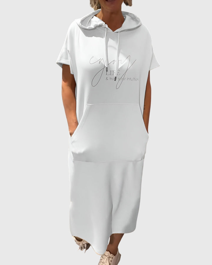 Olivia - Casual Hoodie Dress