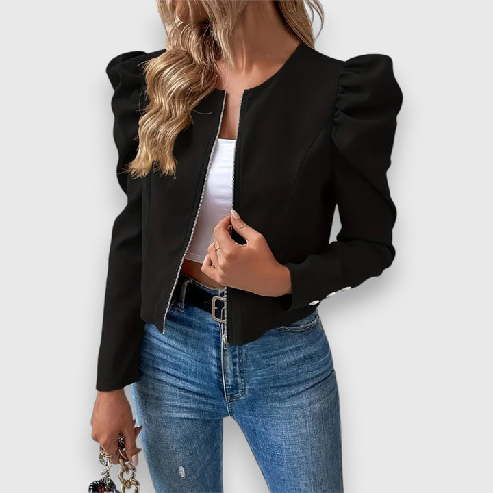Ava – Women's puff-sleeved jacket