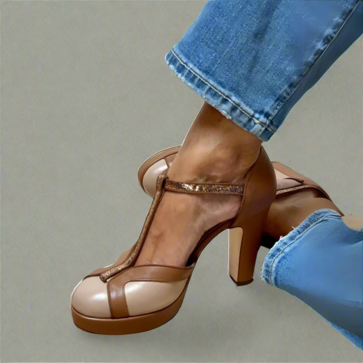 Livia - Elegant and Comfortable Heeled Sandals