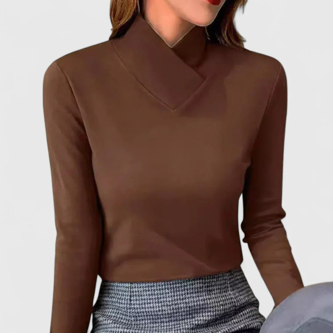 Georgina - Elegant Turtleneck Fit