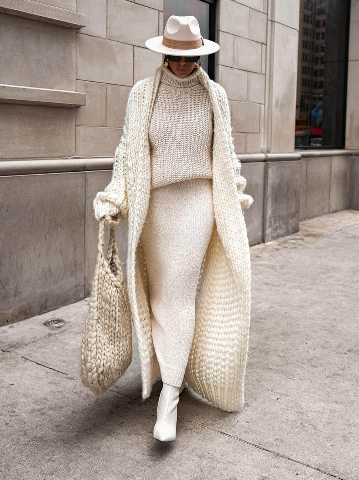 Mireille - Hold Me Close Shawl Collar Cardigan