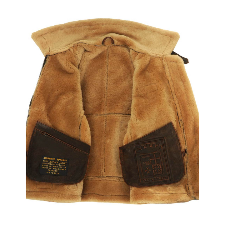 Lucas - Elegant pilot jacket for men