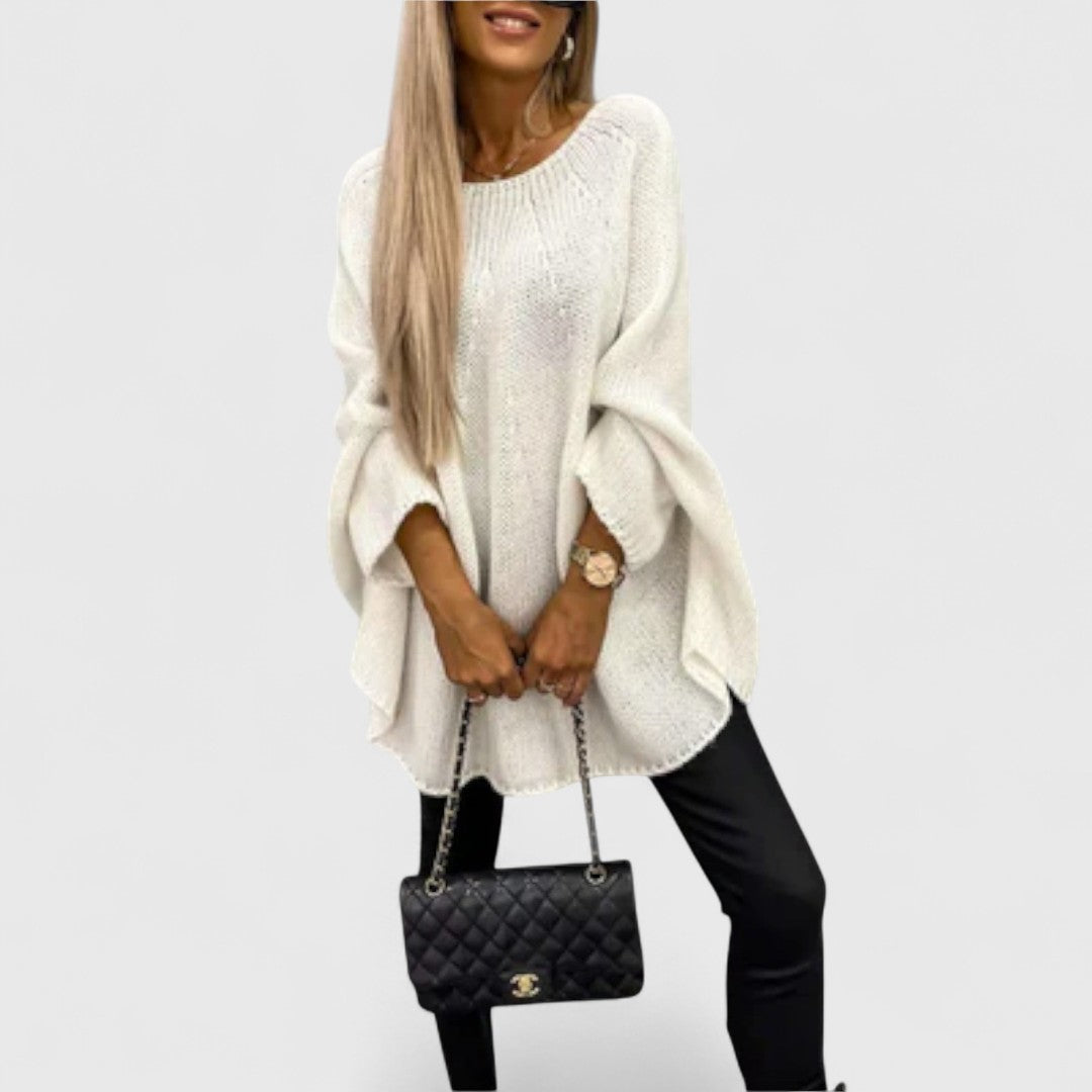 Anna - Stylish Women's Sweater with Round Neck