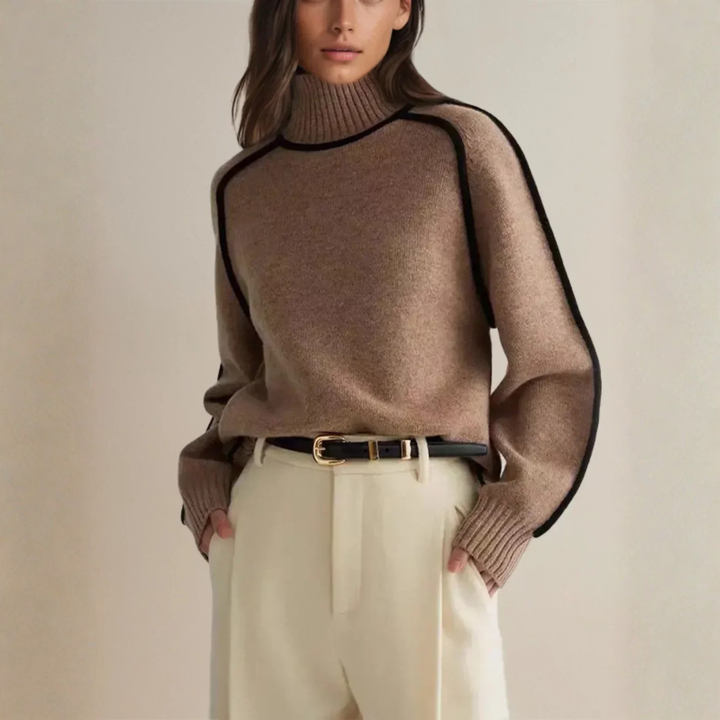 Jasmine - Elegant Turtleneck sweater