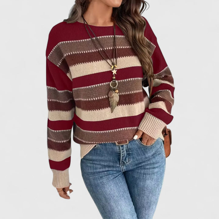 Eviana - Vintage Striped Sweater