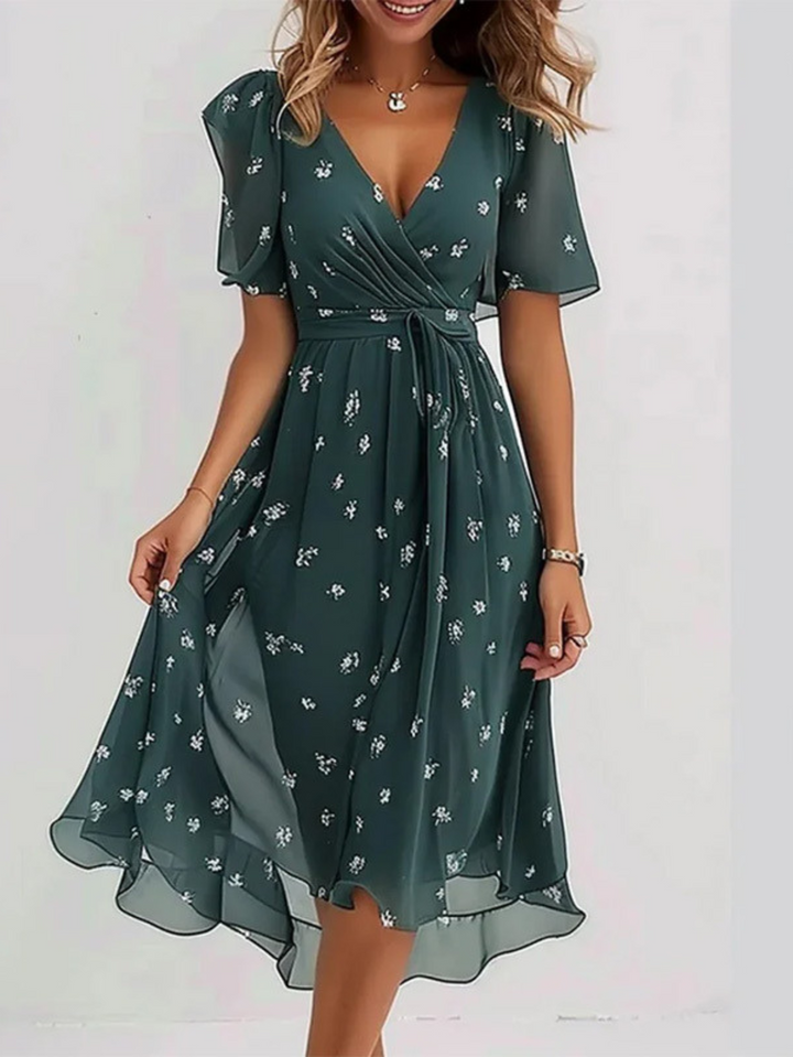 Olivia - Summer Dress With Belly Cover