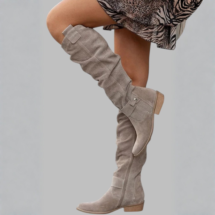 Luna - Suede Boots