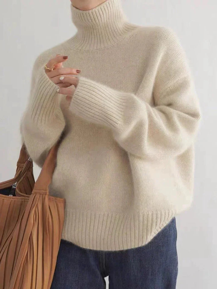 Violette - Cashmere Turtleneck Sweater