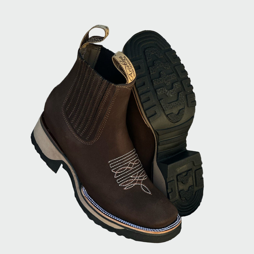 Naomi - Leather Cowboy Boots