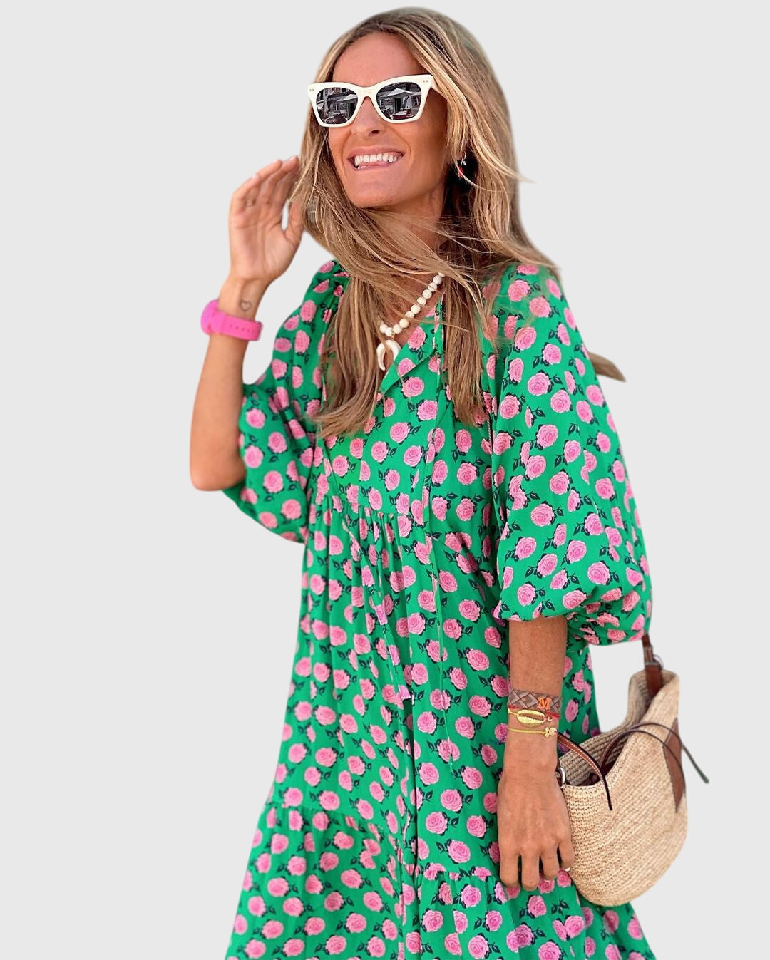 Olivia - Boho Maxi Dress