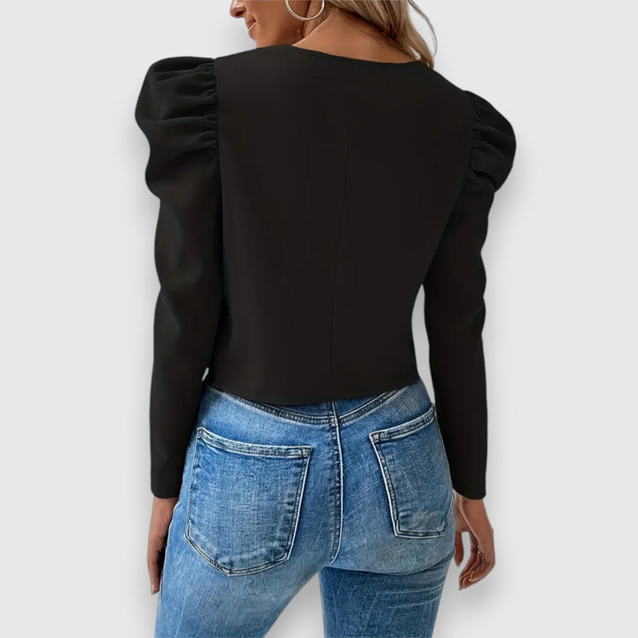 Ava – Women's puff-sleeved jacket