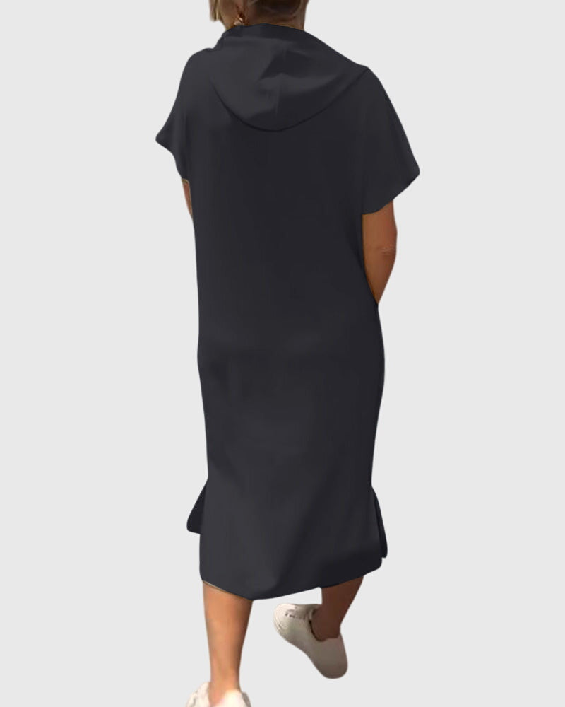 Olivia - Casual Hoodie Dress