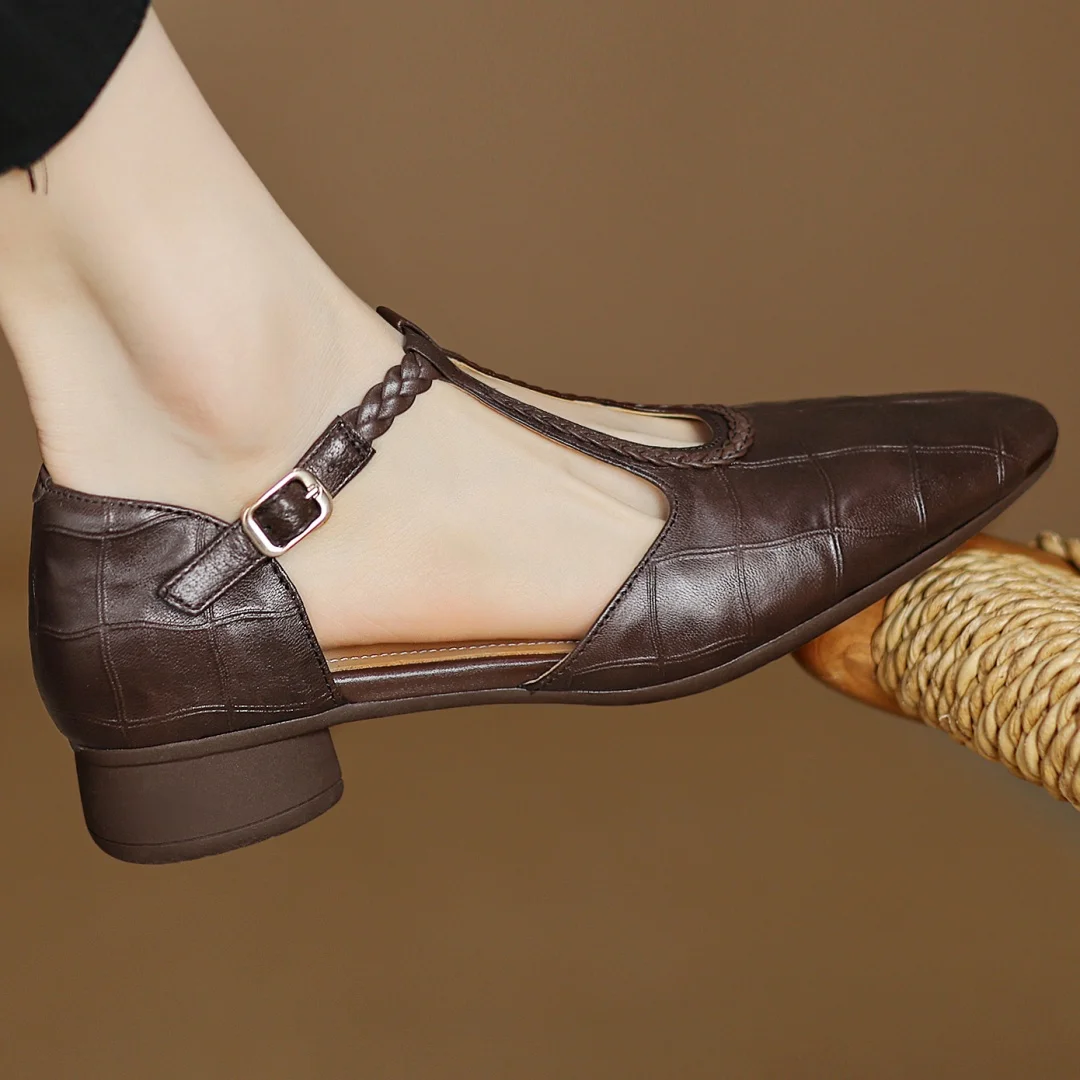 Clara - Kepa Leather Mary Janes