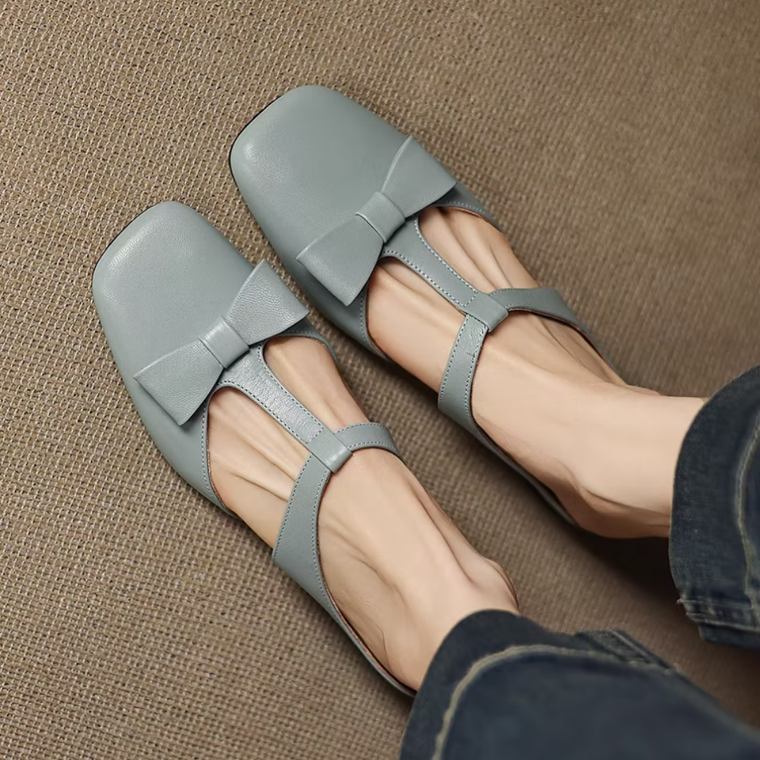 Clara - Square Toe Slippers