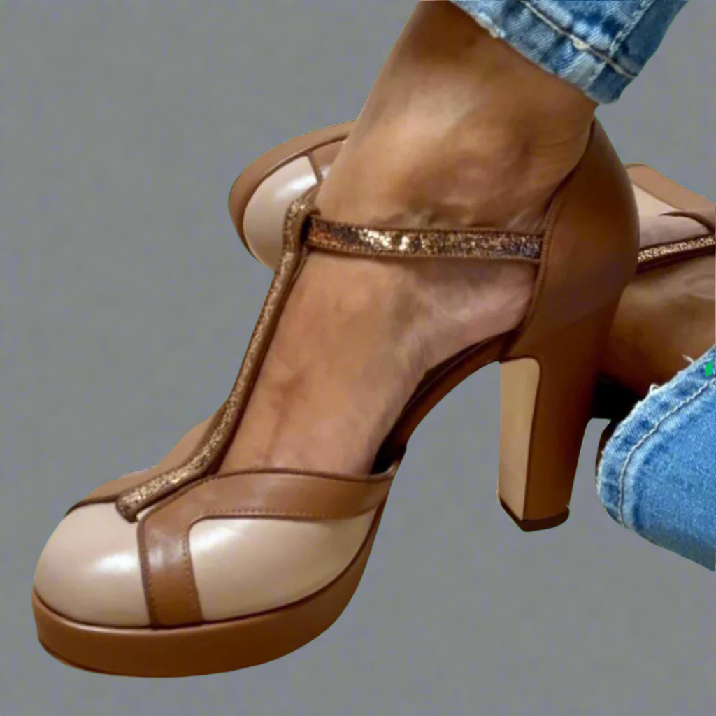 Livia - Elegant and Comfortable Heeled Sandals