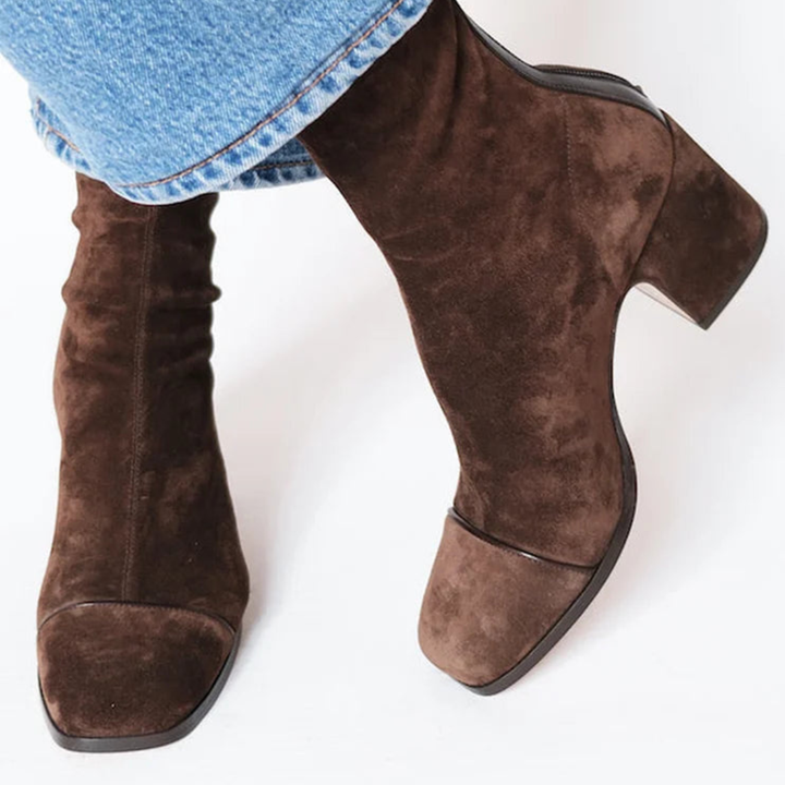 Orielle - Suede Elegance Ankle Boots