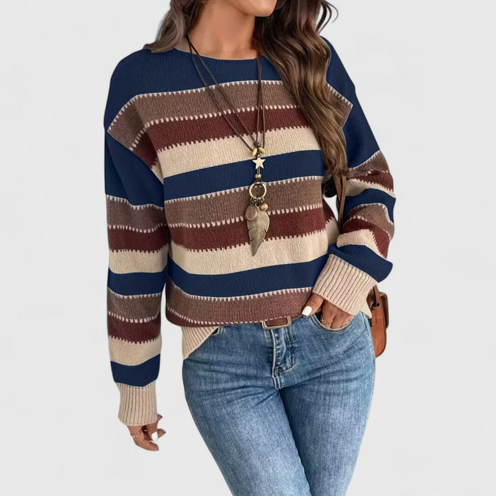 Eviana - Vintage Striped Sweater